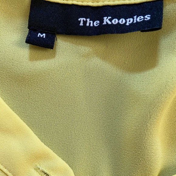 The Kooples Lace Sleeve Blouse - Picture 5 of 7